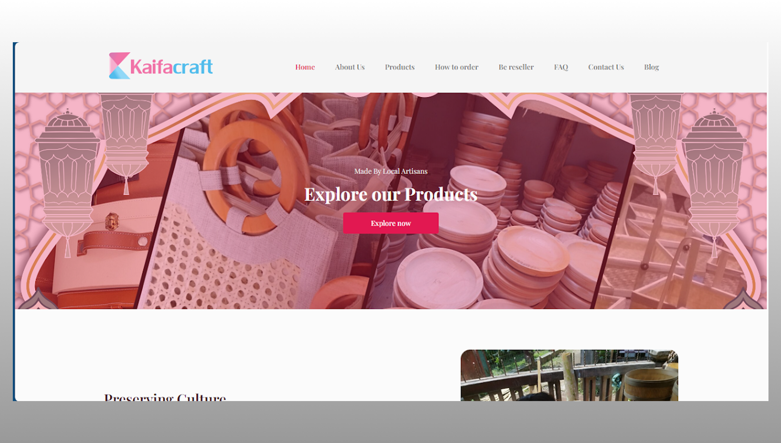 Kaifacraft Company Profile website